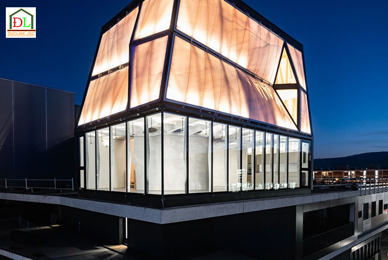 kết cấu của biệt thự thép nhẹ 