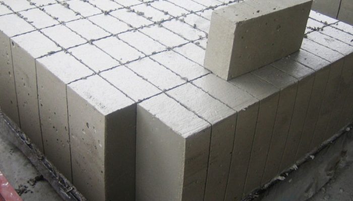 Gạch bê tông bọt.