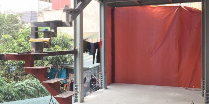 Hình ảnh xây nhà bằng bê tông nhẹ