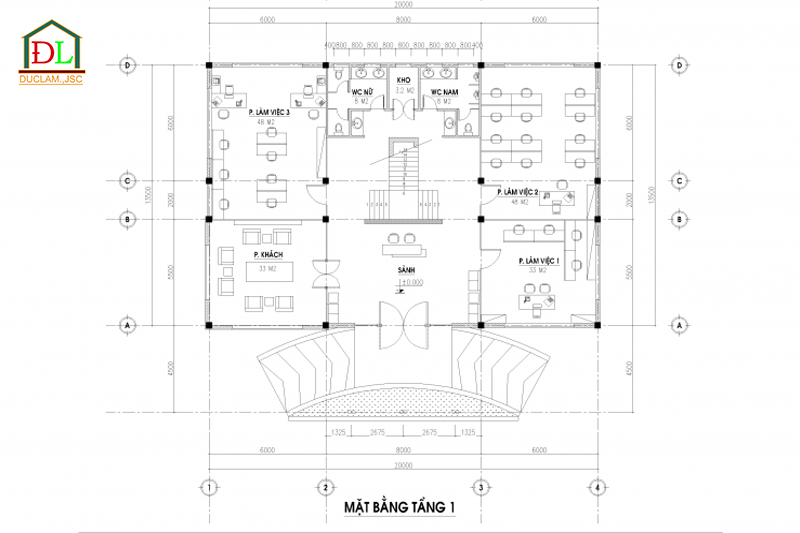 Một số mẫu nhà 3 tầng khung thép đẹp